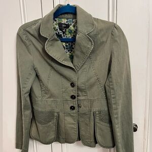 Luii Olive Green Blazer